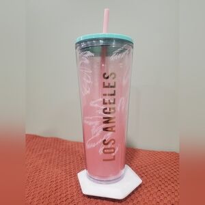 Pink Los Angeles Tumbler
